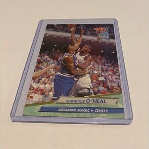 Shaquille O'Neal Rookie card 1992-93 Fleer Ultra Basketball Card Vintage